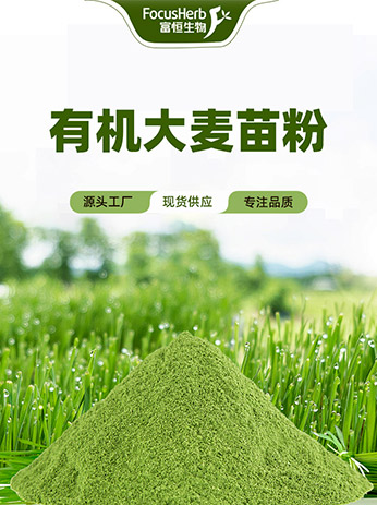 有机大麦苗粉营养补充 | 陕西恒植源
